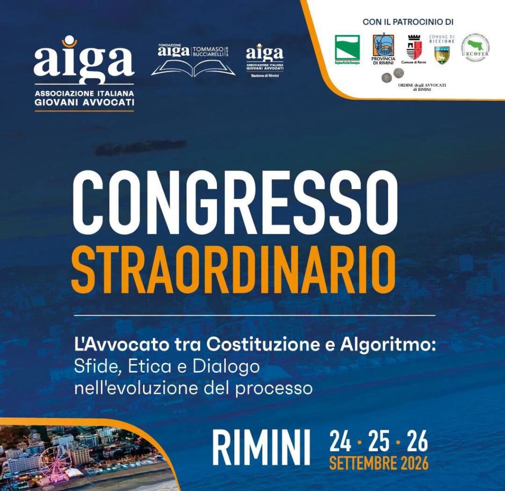 congresso aiga rimini avv armando de lucia dipartimento ai e processi telematici